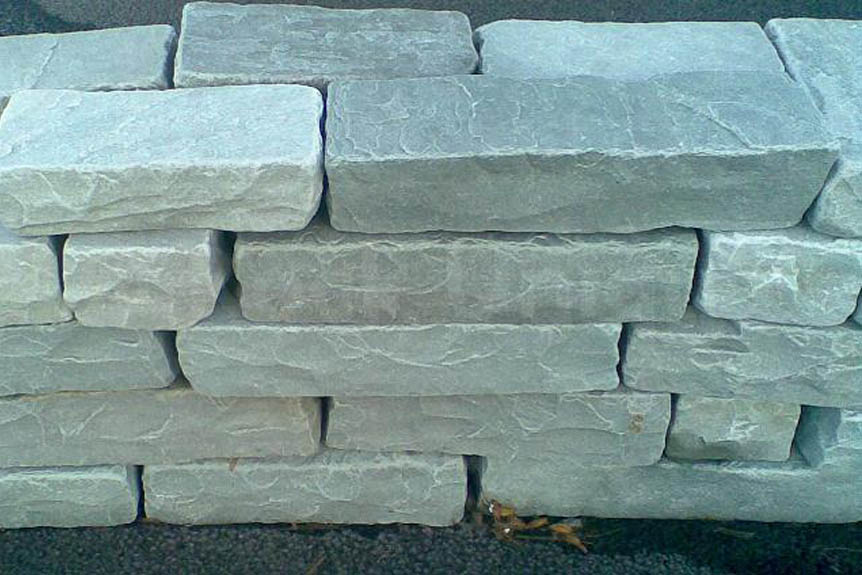 Sandstone Walling Grey Tumbled Rock Unique Ltd